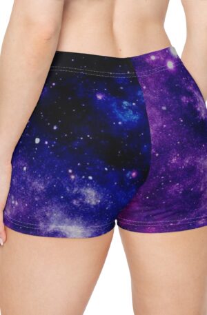 Space Nebula Women's Shorts (AOP)